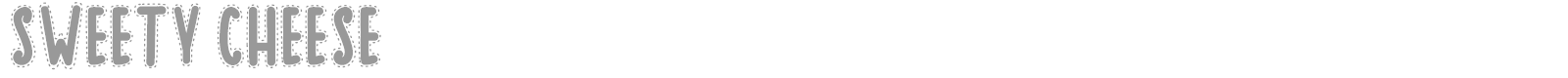 Sweety Cheese font preview
